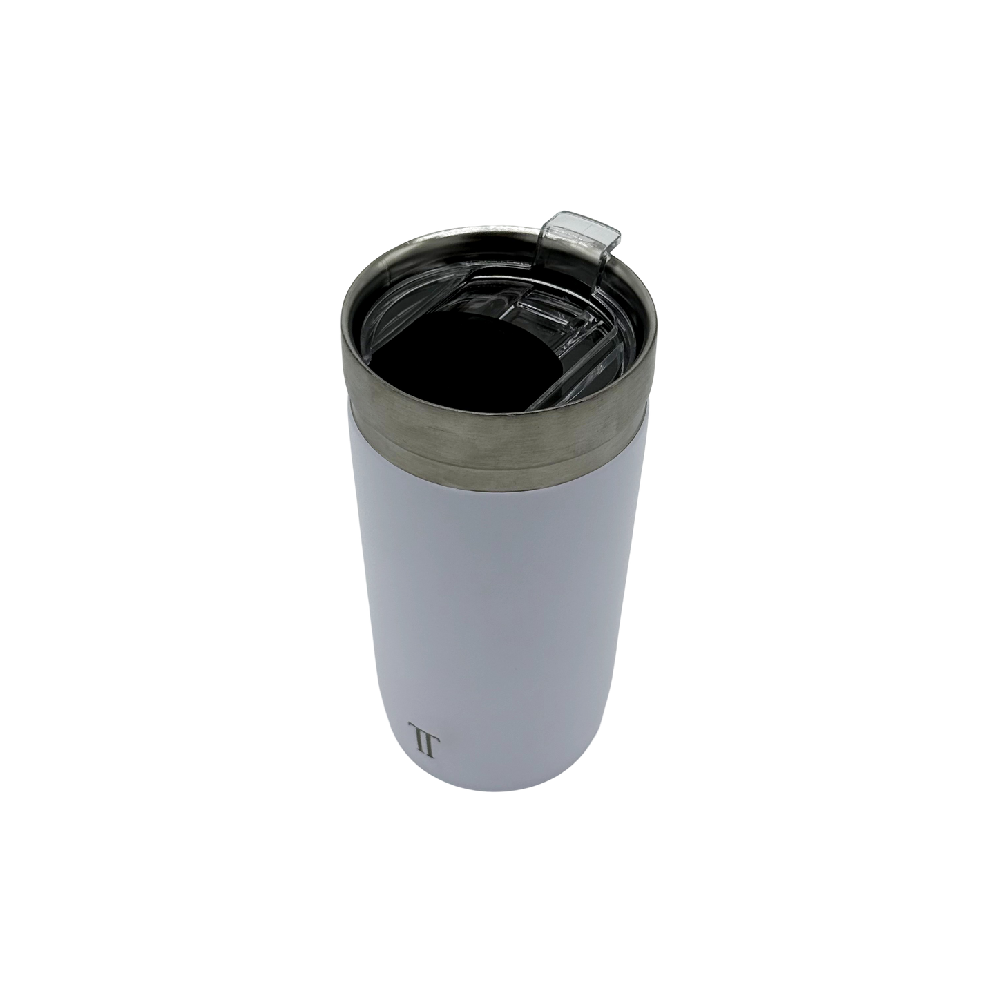 Termo Vulcan 473ml blanco con diseño sofisticado y térmico
