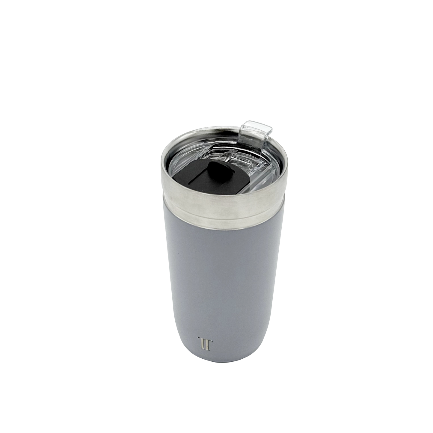 Termo Vulcan 473ml gris con acabado premium y personalizado