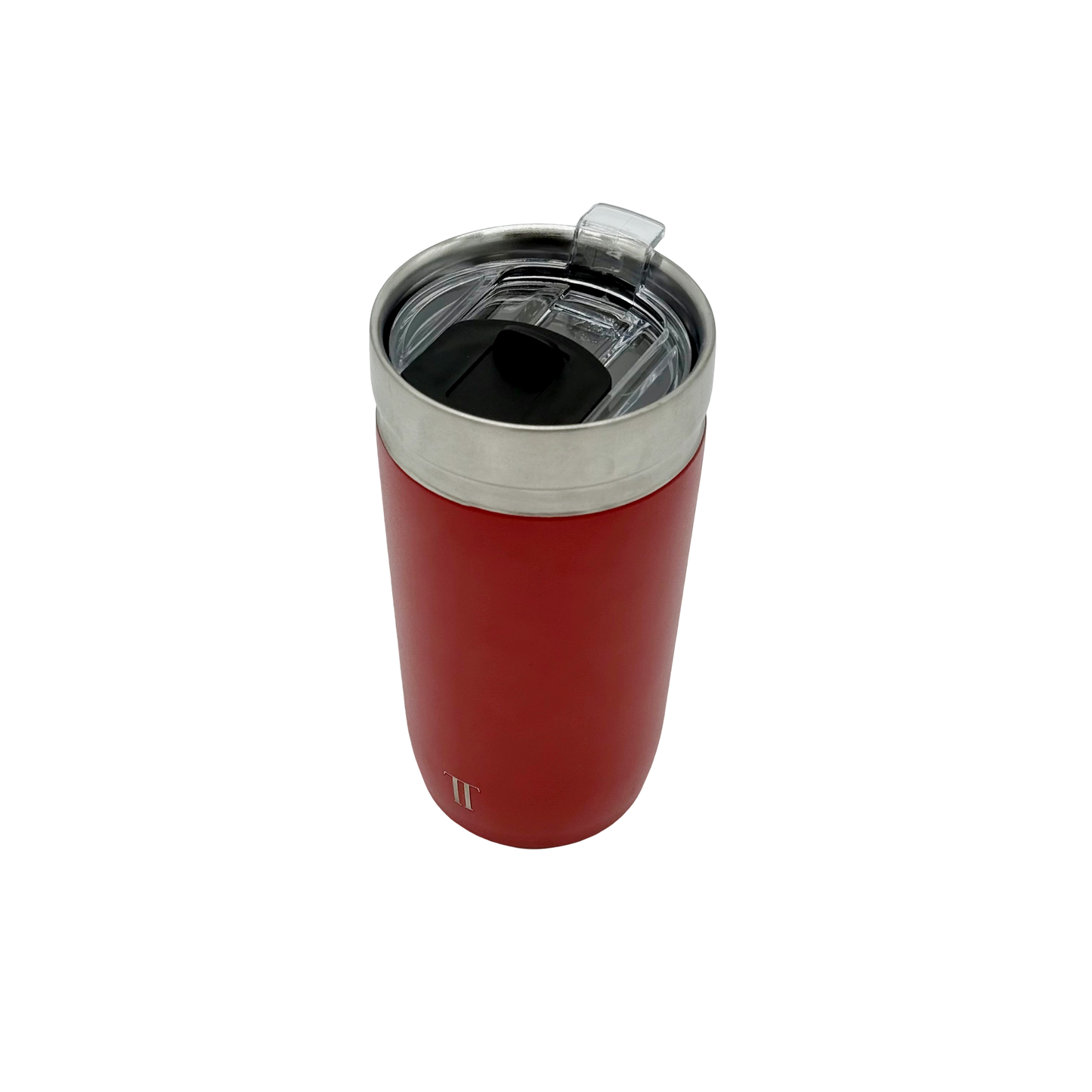 Termo Vulcan 473ml rojo de acero inoxidable con doble pared